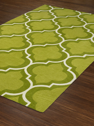 Dalyn Infinity IF3 Lime Area Rug Floor Shot