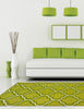 Dalyn Infinity IF3 Lime Area Rug Lifestyle Image Feature