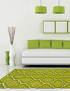 Dalyn Infinity IF3 Lime Area Rug Lifestyle Image Feature