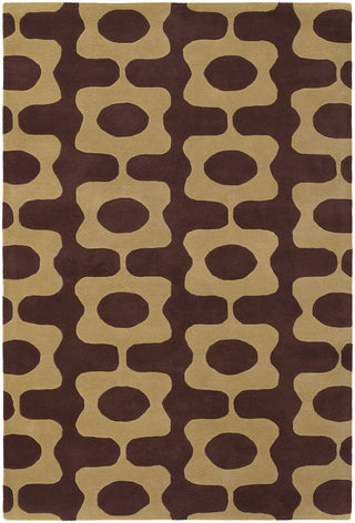 Chandra Inhabit INH-21600 Brown/Tan Area Rug main image