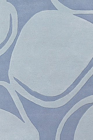 Chandra Inhabit INH-21605 Blue Area Rug Close Up