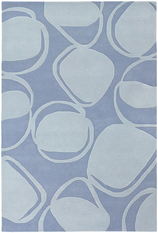 Chandra Inhabit INH-21605 Blue Area Rug main image