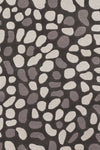 Chandra Inhabit INH-21618 Charcoal/Grey/White Area Rug Close Up