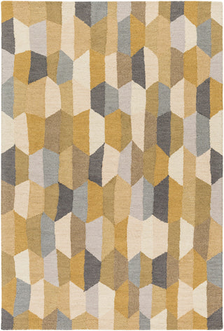 Surya Inman INM-1003 Yellow/Brown Area Rug main image