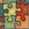 Orian Rugs Innocence Perplexed Puzzle Multi Area Rug Close Up