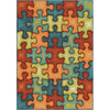 Orian Rugs Innocence Perplexed Puzzle Multi Area Rug main image