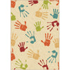 Orian Rugs Innocence Thankful Hands Beige Area Rug main image
