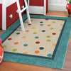 Orian Rugs Innocence Rainbow Rain Multi Area Rug Room Scene Feature