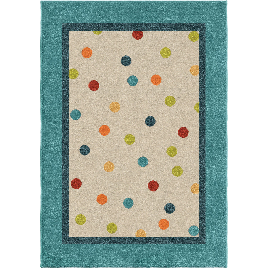 Orian Rugs Innocence Rainbow Rain Multi Area Rug main image