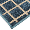Orian Rugs Innocence See-Saw Blue Area Rug Corner Shot