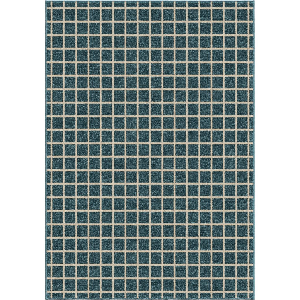 Orian Rugs Innocence See-Saw Blue Area Rug main image