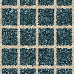 Orian Rugs Innocence See-Saw Blue Area Rug Swatch