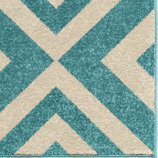 Orian Rugs Innocence New River Light Blue Area Rug Close Up