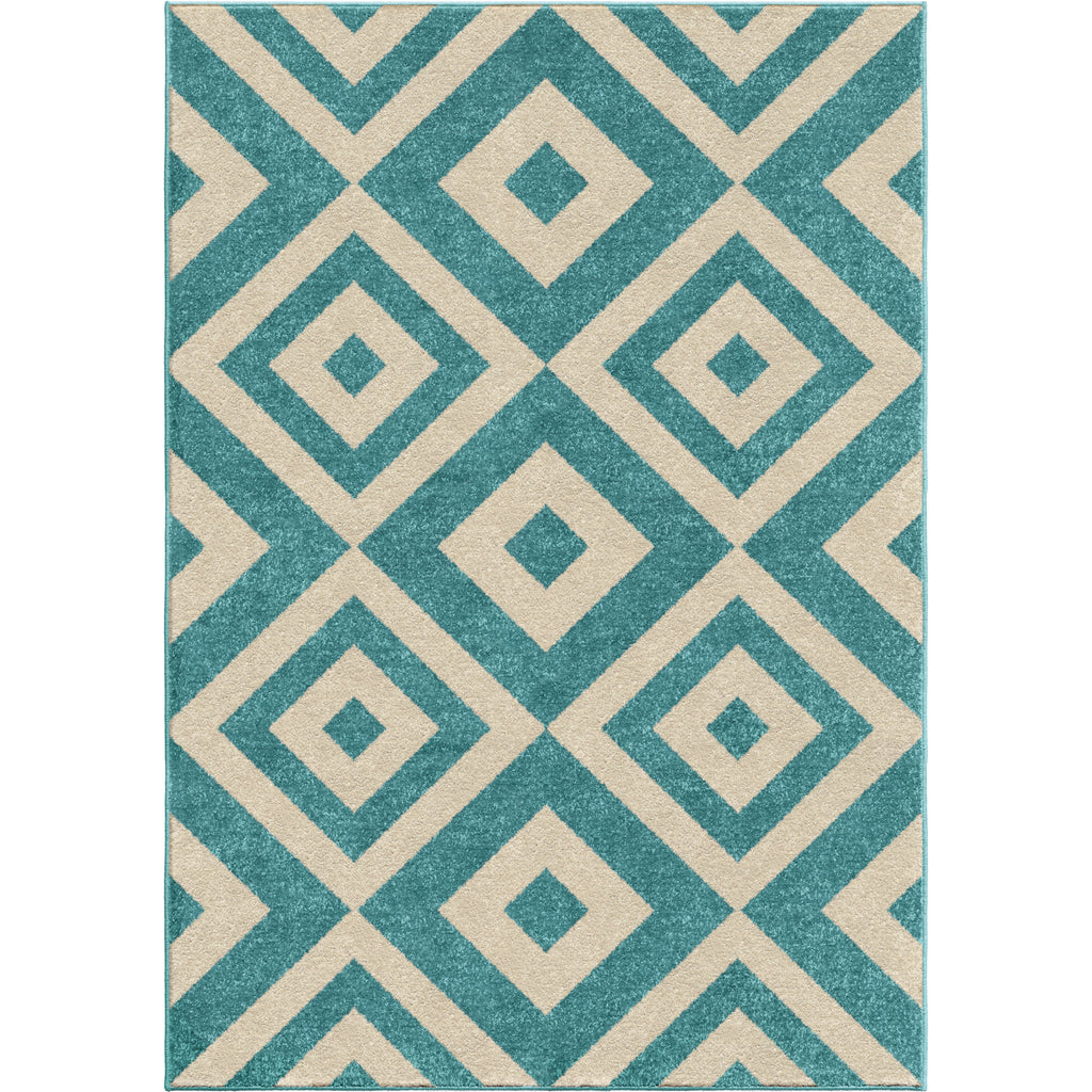 Orian Rugs Innocence New River Light Blue Area Rug main image