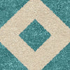 Orian Rugs Innocence New River Light Blue Area Rug Swatch