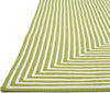 Loloi In/Out IO-01 Lime Area Rug Corner Shot