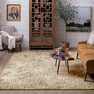 Karastan Vanguard by Drew and Jonathan Home Intrepid Jade Area Rug Lifestyle Image