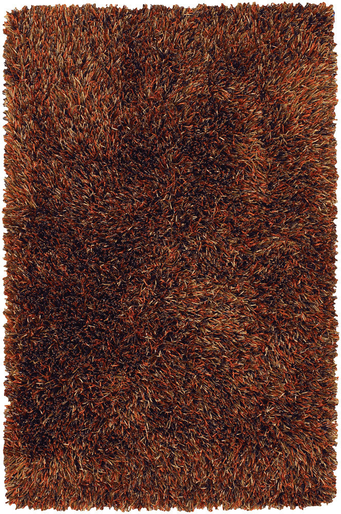 Chandra Iris IRI-15201 Brown/Rust/Chocolate Area Rug main image