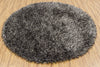 Chandra Iris IRI-15203 Grey/Black Area Rug Round