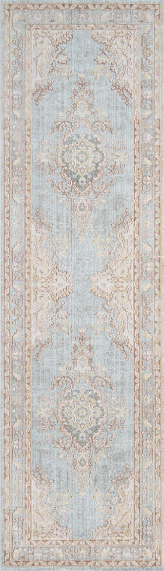 Momeni Isabella ISA-1 Blue Area Rug Runner Image