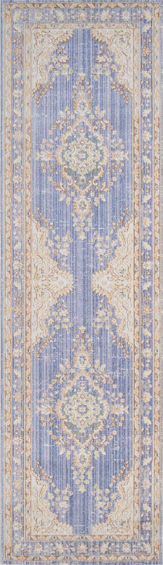 Momeni Isabella ISA-1 Periwinkle Area Rug Runner Image