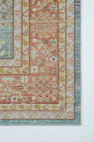 Momeni Isabella ISA-8 Blue Area Rug Corner Image