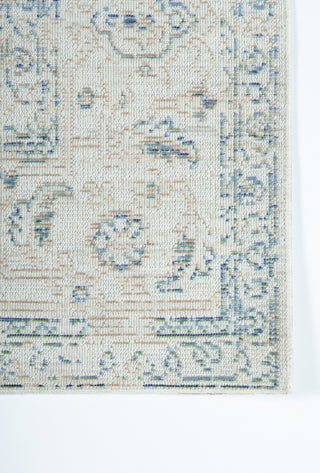 Momeni Isabella ISA10 Blue Area Rug Corner Image