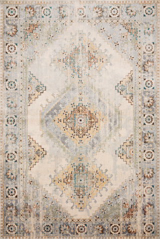 Loloi II Isadora ISA-01 Oatmeal/Silver Area Rug Main Image