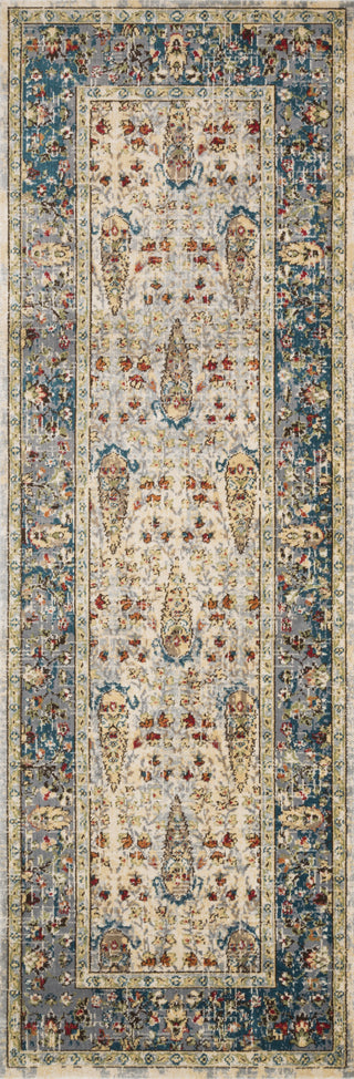 Loloi II Isadora ISA-03 Sand/Steel Area Rug 2'7''x 8'0'' Runner