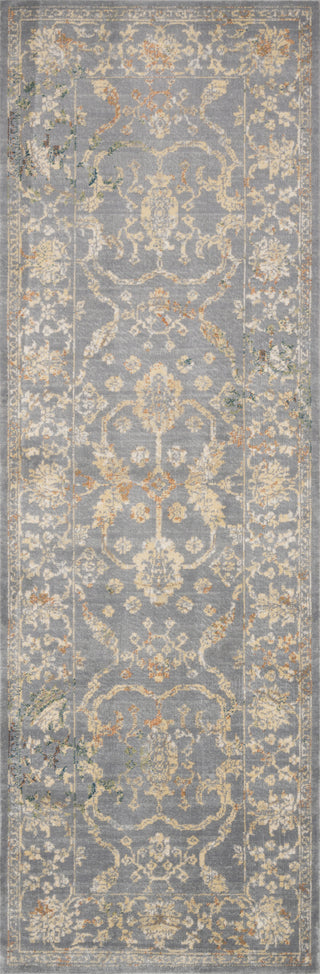 Loloi II Isadora ISA-05 Silver/Silver Area Rug 2'7''x 8'0'' RunnerImage