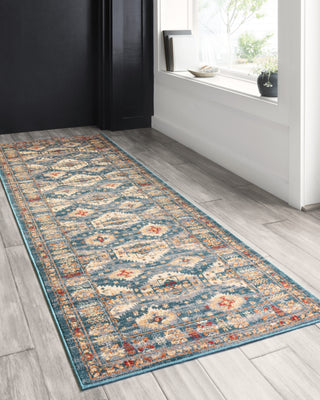 Loloi II Isadora ISA-06 Lagoon/Multi Area Rug Room Scene 2 Image