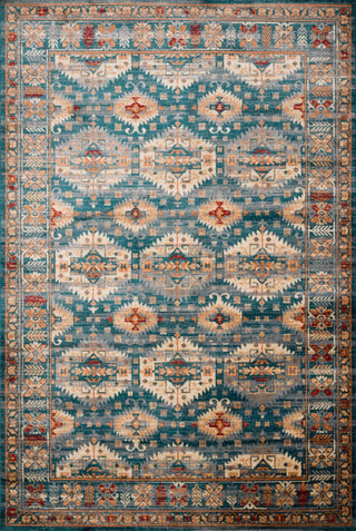 Loloi II Isadora ISA-06 Lagoon/Multi Area Rug Main Image