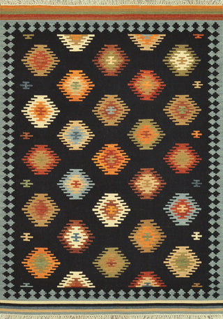 Loloi Isara IA-03 Black / Multi Area Rug Main