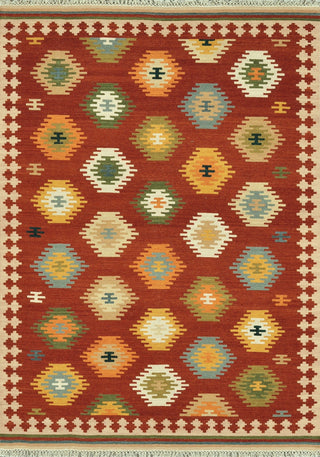 Loloi Isara IA-03 Red / Multi Area Rug Main