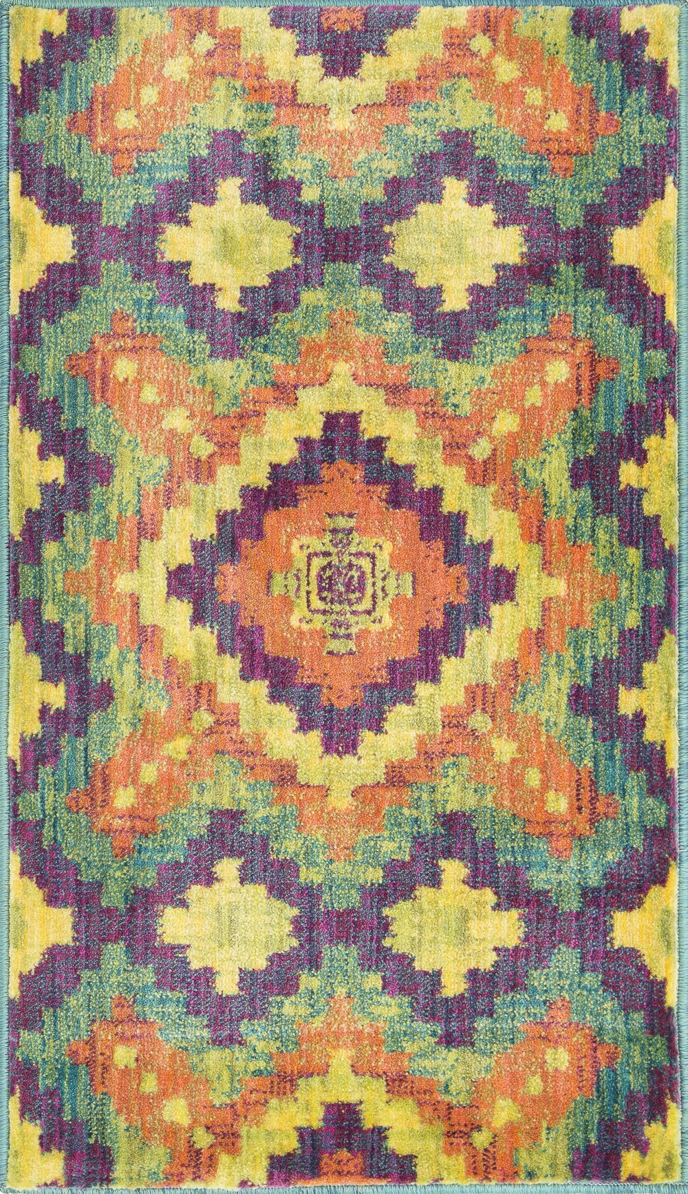 Loloi Isabelle HIS03 Orange/Green Area Rug