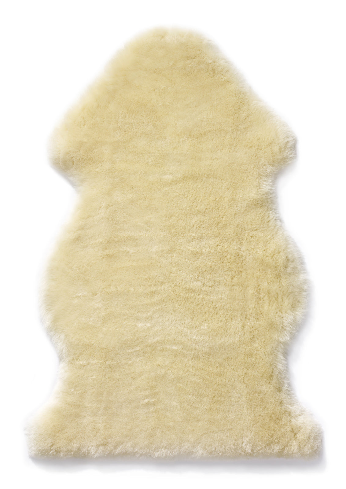 Auskin Luxury Skins Infantcare Short Wool Rug Maize Area main image