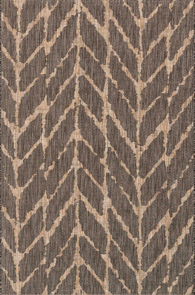 Loloi Isle IE-02 Charcoal / Mocha Area Rug Main Image
