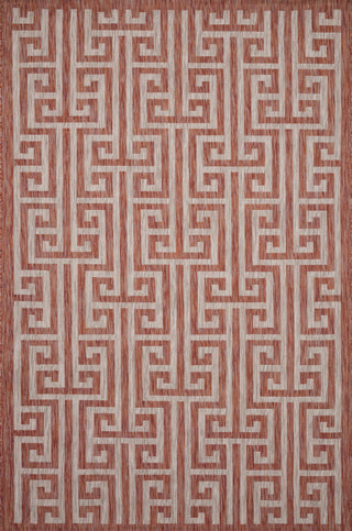 Loloi Isle IE-05 Rust/Beige Area Rug main image