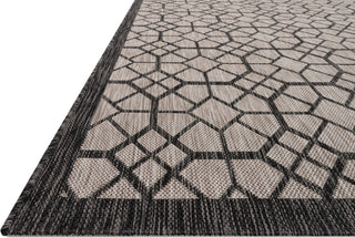 Loloi Isle IE-06 Grey/Charcoal Area Rug Lifestyle Image Feature