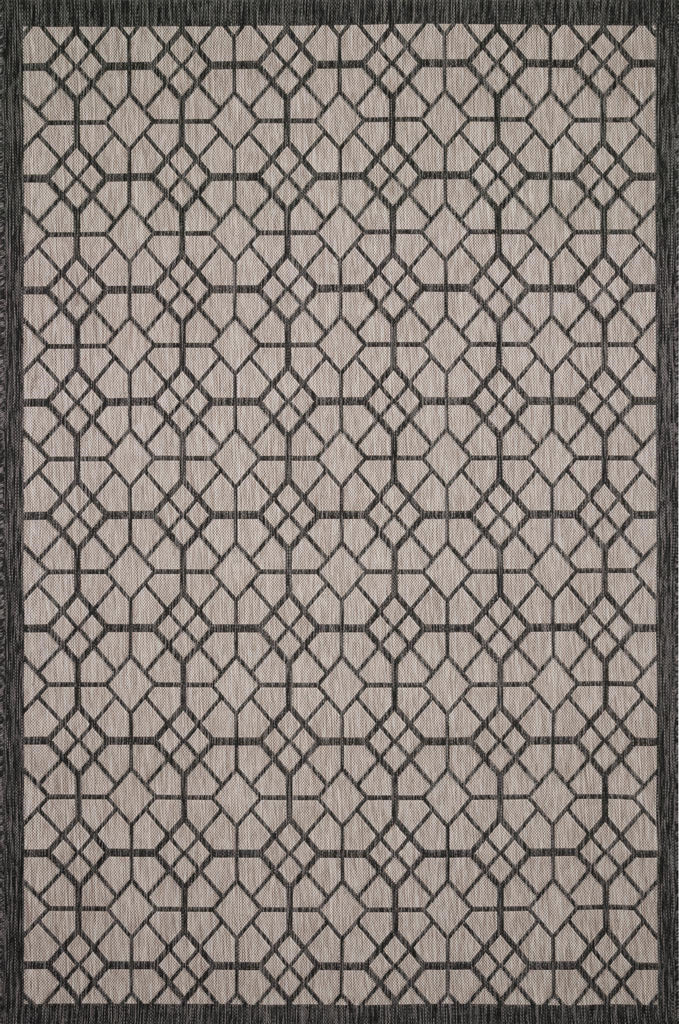 Loloi Isle IE-06 Grey/Charcoal Area Rug main image