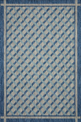 Loloi Isle IE-07 Blue/Grey Area Rug main image