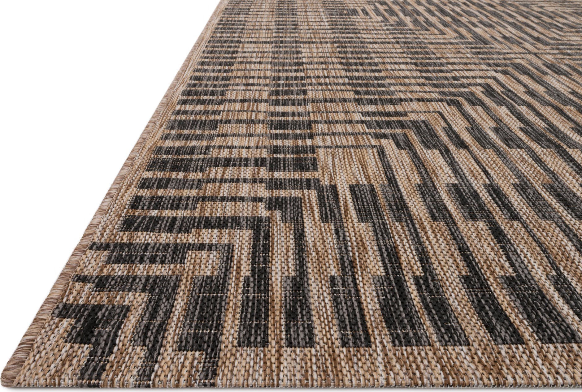Loloi Isle IE-09 Brown/Black Area Rug – Incredible Rugs and Decor