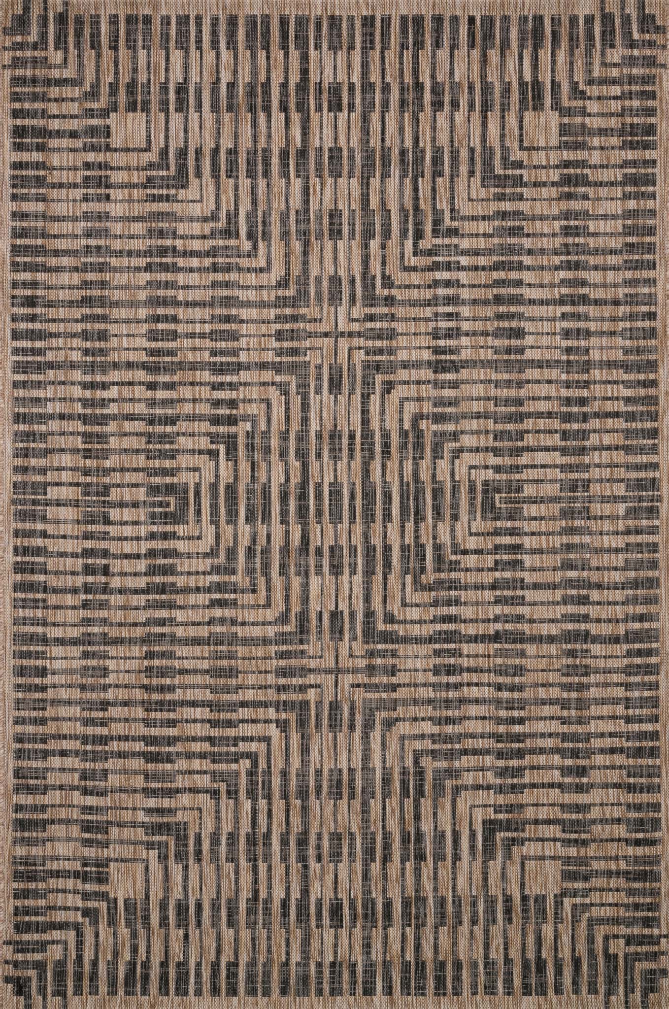 Loloi Isle IE-09 Brown/Black Area Rug – Incredible Rugs and Decor