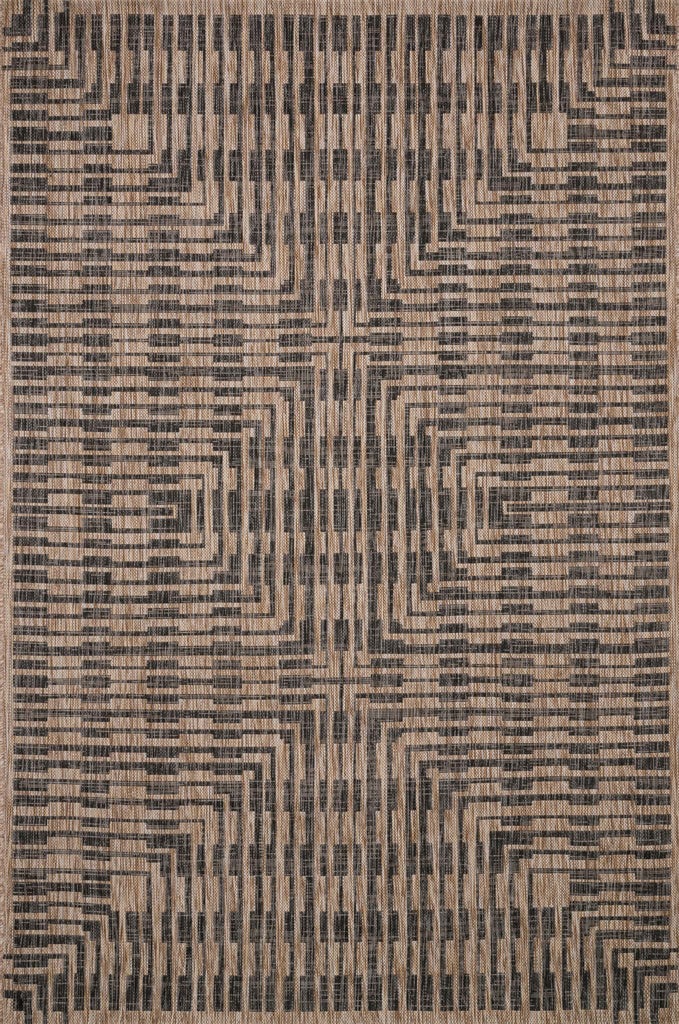 Loloi Isle IE-09 Brown/Black Area Rug main image