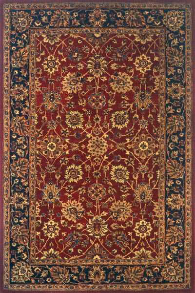 Momeni Isphahan IS-02 Red Area Rug main image