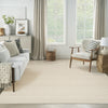 Nourison Interweave IWV01 Beige Area Rug Corner Image