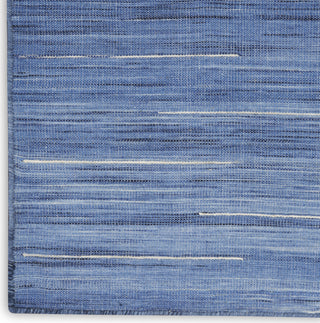 Nourison Interweave IWV01 Denim Area Rug Corner Image