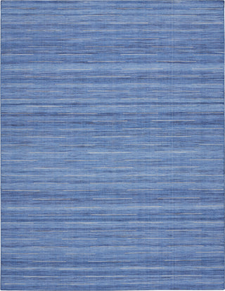 Nourison Interweave IWV01 Denim Area Rug Corner Image