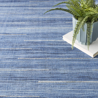 Nourison Interweave IWV01 Denim Area Rug Corner Image