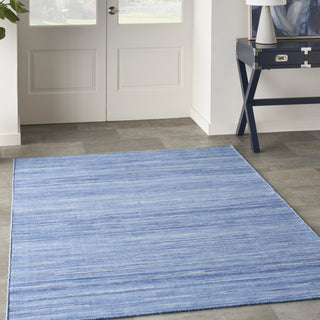 Nourison Interweave IWV01 Denim Area Rug Room Image